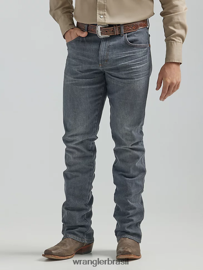 Wrangler calça jeans retrô slim fit clopton (112326536) homens roupas 00LN6N3