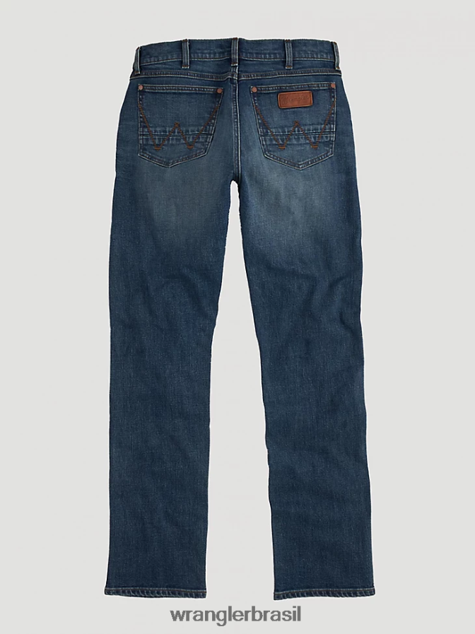 Wrangler calça jeans retrô slim fit com perna reta Hereford (88mwzhe) homens roupas 00LN6N26