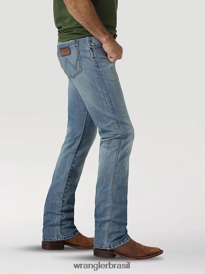Wrangler calça jeans retrô slim fit com perna reta Jacksboro (88mwzjk) homens roupas 00LN6N31
