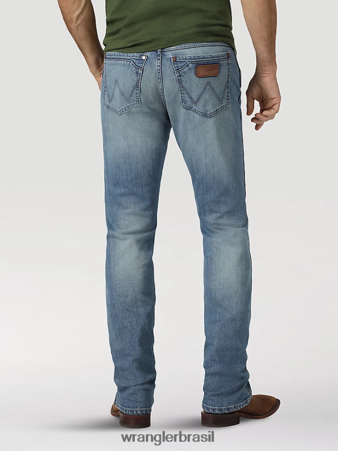Wrangler calça jeans retrô slim fit com perna reta Jacksboro (88mwzjk) homens roupas 00LN6N31