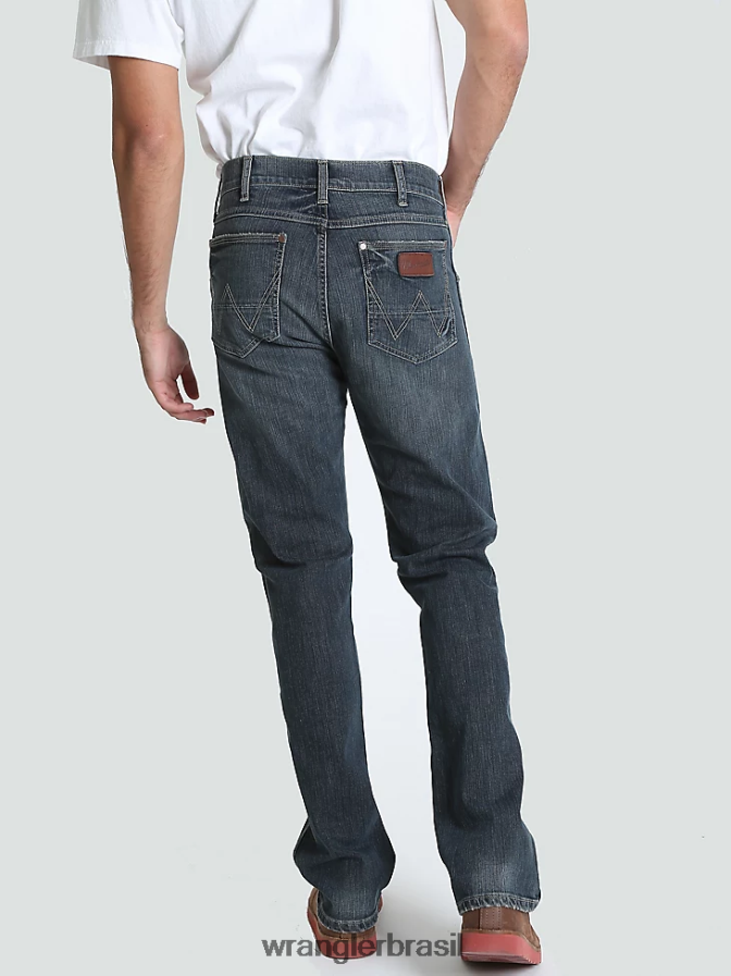 Wrangler calça jeans retrô slim fit com perna reta Jerônimo (88mwzjm) homens roupas 00LN6N32