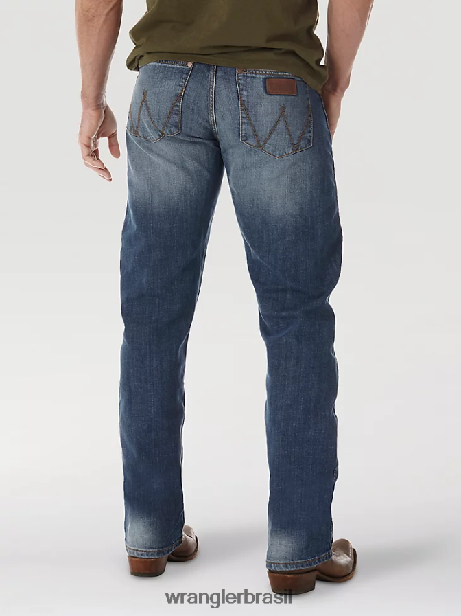 Wrangler calça jeans retrô slim fit com perna reta choupo (wlt88cw) homens roupas 00LN6N34