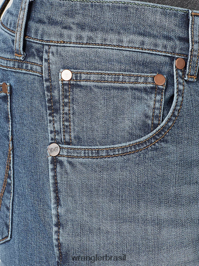 Wrangler calça jeans retrô slim fit com perna reta daniels (88mwzdn) homens roupas 00LN6N35