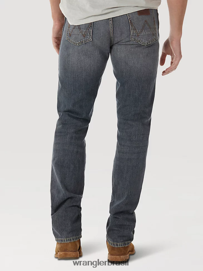 Wrangler calça jeans retrô slim fit com perna reta noite escura (88mwzdk) homens roupas 00LN6N30
