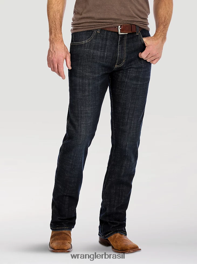 Wrangler calça jeans retrô slim fit dax (77mwzdx) homens roupas 00LN6N4