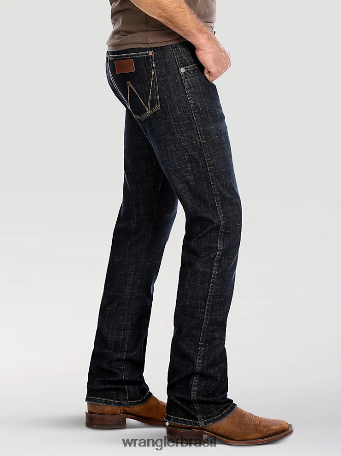 Wrangler calça jeans retrô slim fit dax (77mwzdx) homens roupas 00LN6N4