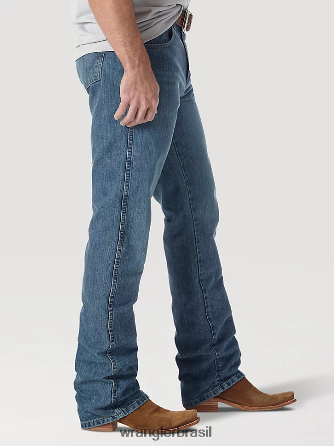 Wrangler calça jeans retrô slim fit desgastado (77mwzwo) homens roupas 00LN6N9