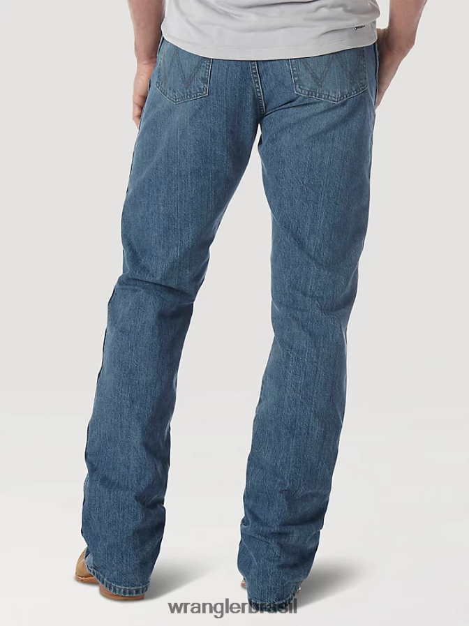 Wrangler calça jeans retrô slim fit desgastado (77mwzwo) homens roupas 00LN6N9