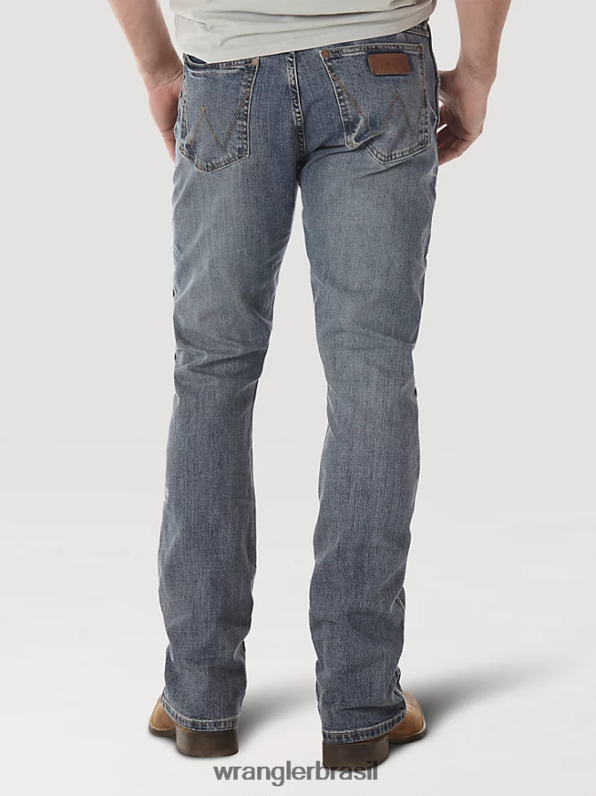 Wrangler calça jeans retrô slim fit greeley (77mwzgl) homens roupas 00LN6N5
