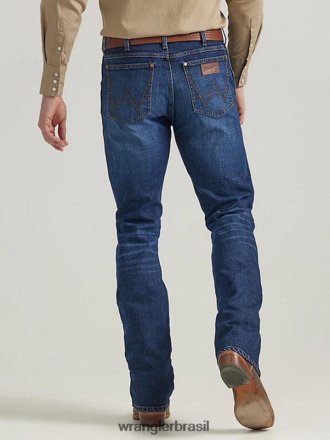Wrangler calça jeans retrô slim fit holandês (112332505) homens roupas 00LN6N11