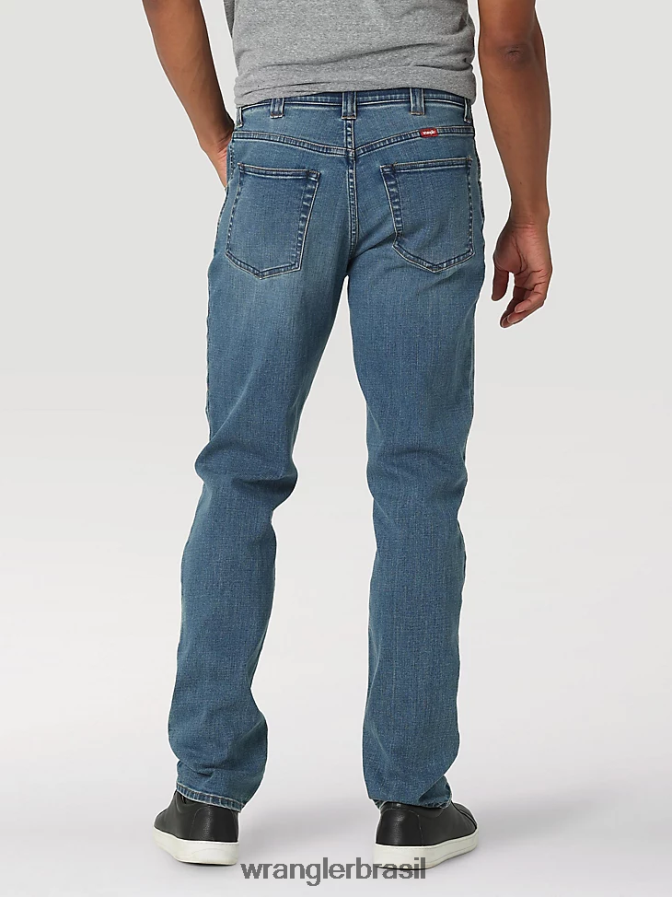 Wrangler calça jeans slim ultra flex jato (112325104) homens roupas 00LN6N68