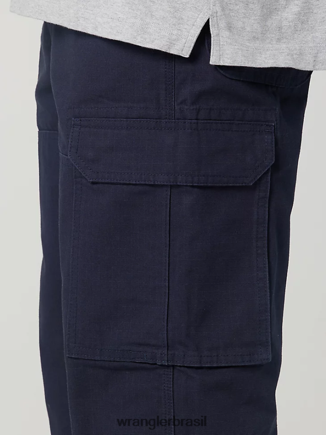 Wrangler calça ranger de trabalho safira escura (112327490) homens roupas 00LN6N683
