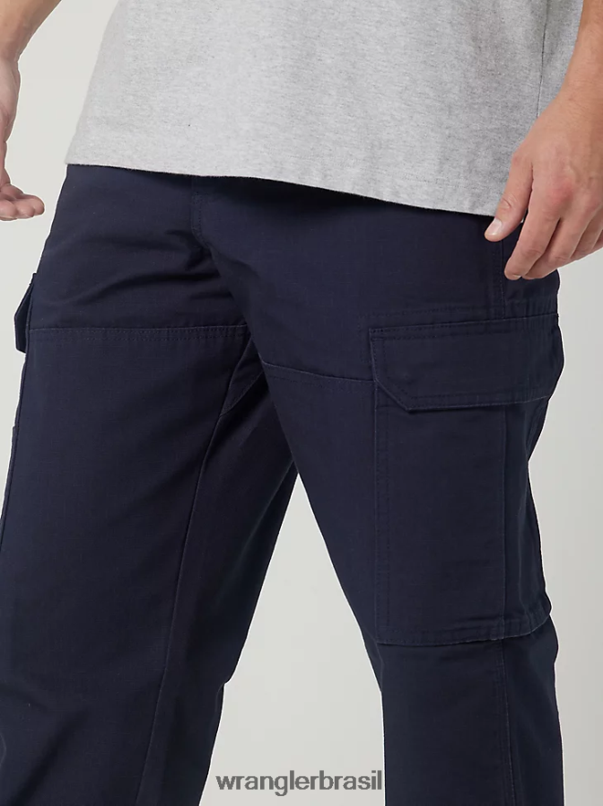 Wrangler calça ranger de trabalho safira escura (112327490) homens roupas 00LN6N683