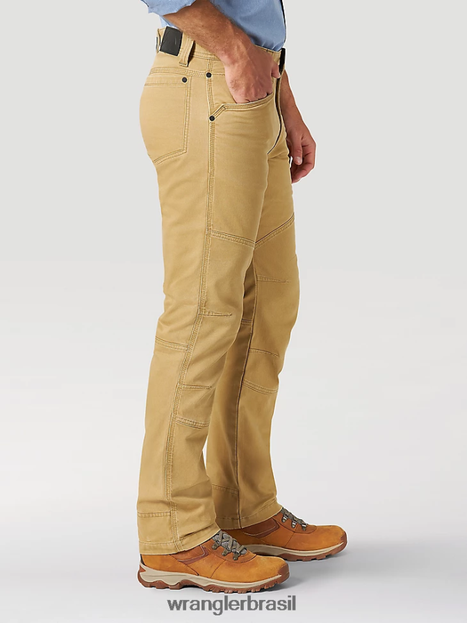 Wrangler calça utilitária reforçada atg alga marinha (ns857kl) homens roupas 00LN6N623