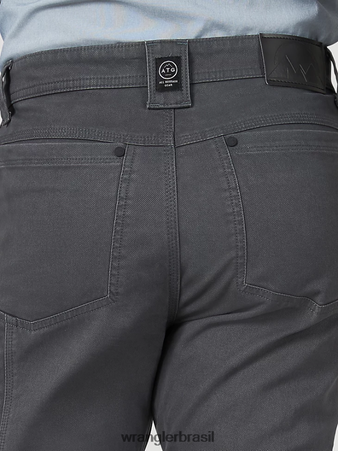 Wrangler calça utilitária reforçada atg cinza (ns857gy) homens roupas 00LN6N622
