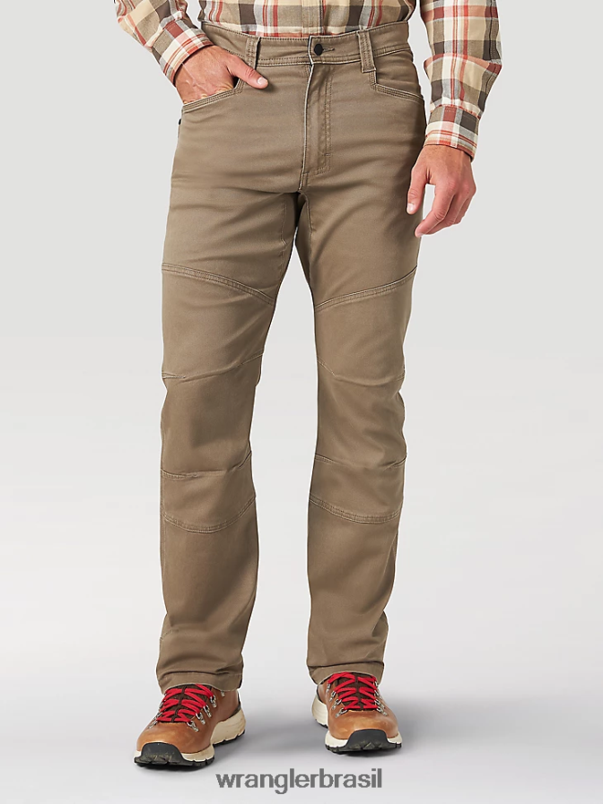 Wrangler calça utilitária reforçada atg morel (ns857mr) homens roupas 00LN6N646
