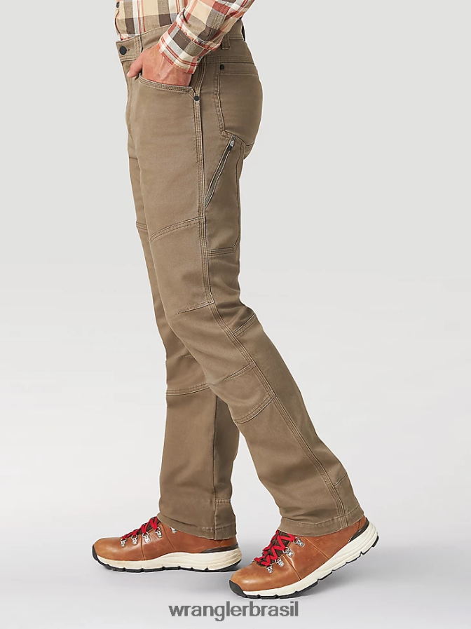 Wrangler calça utilitária reforçada atg morel (ns857mr) homens roupas 00LN6N646