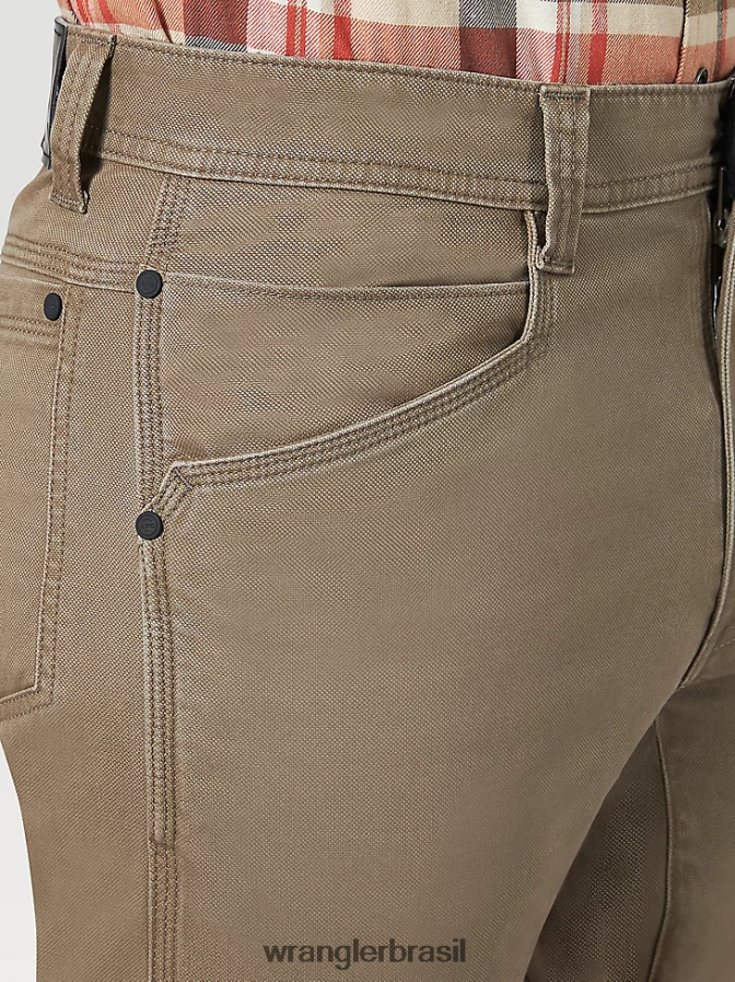 Wrangler calça utilitária reforçada atg morel (ns857mr) homens roupas 00LN6N646