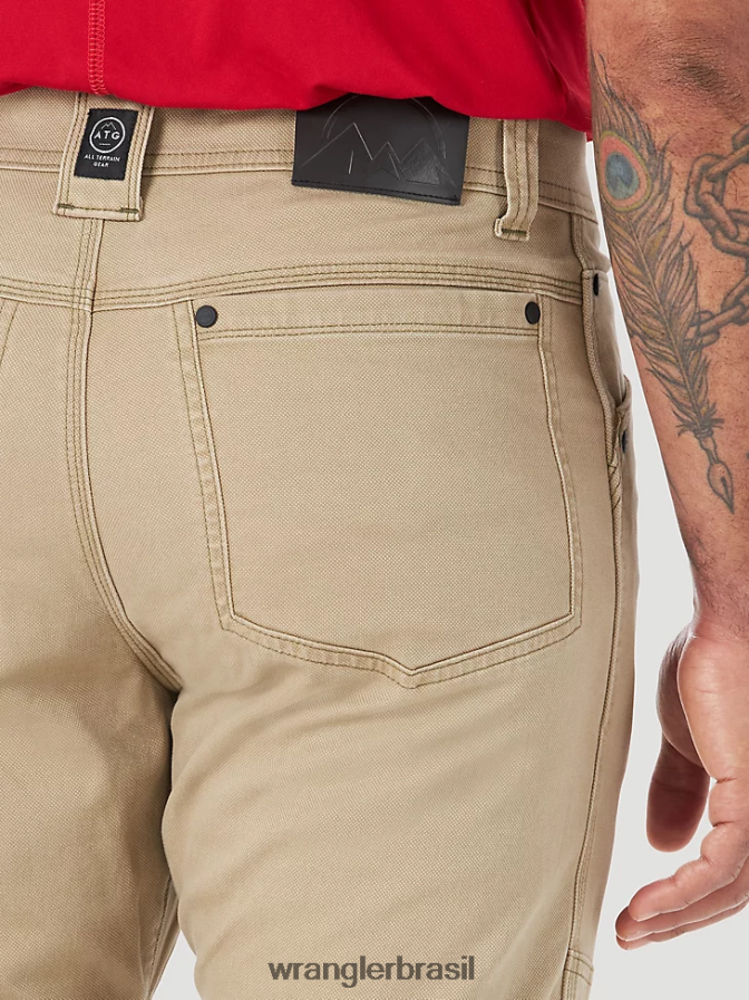 Wrangler calça utilitária reforçada atg olmo (ns857em) homens roupas 00LN6N624