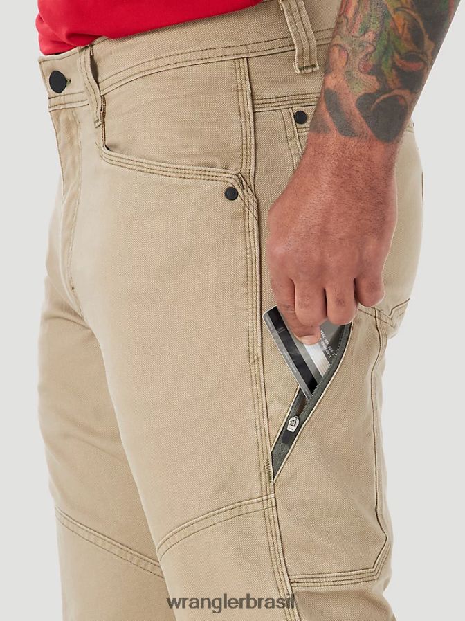 Wrangler calça utilitária reforçada atg olmo (ns857em) homens roupas 00LN6N624