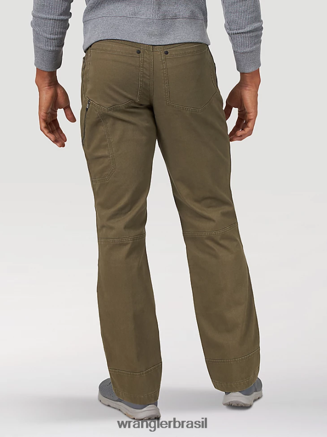 Wrangler calça utilitária reforçada atg tartaruga marinha (ns857sr) homens roupas 00LN6N626