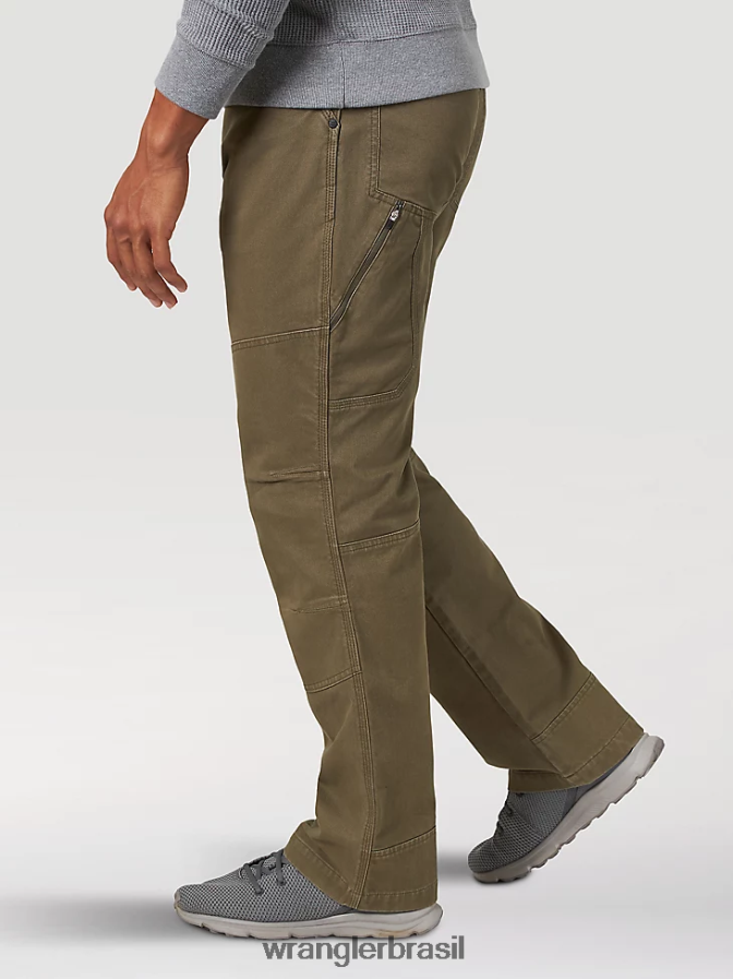Wrangler calça utilitária reforçada atg tartaruga marinha (ns857sr) homens roupas 00LN6N626