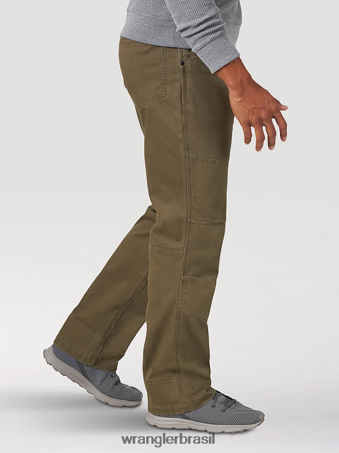 Wrangler calça utilitária reforçada atg tartaruga marinha (ns857sr) homens roupas 00LN6N626