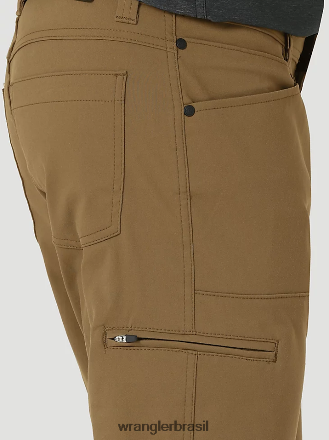 Wrangler calça utilitária sintética atg alga marinha (112323464) homens roupas 00LN6N629