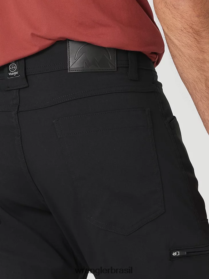 Wrangler calça utilitária sintética atg caviar (ns849cv) homens roupas 00LN6N645