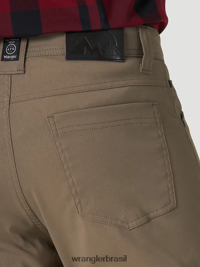 Wrangler calça utilitária sintética atg corda elástica (ns849bg) homens roupas 00LN6N631