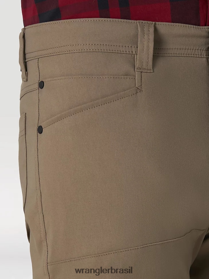 Wrangler calça utilitária sintética atg corda elástica (ns849bg) homens roupas 00LN6N631