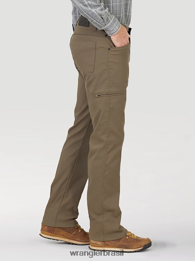 Wrangler calça utilitária sintética atg morel (ns849ml) homens roupas 00LN6N632