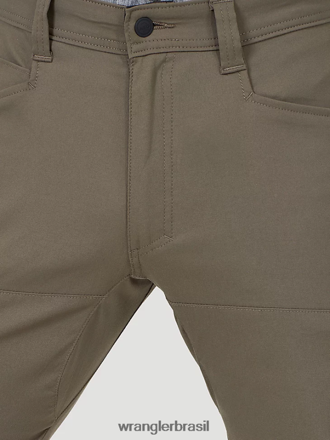 Wrangler calça utilitária sintética atg morel (ns849ml) homens roupas 00LN6N632