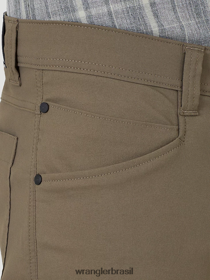 Wrangler calça utilitária sintética atg morel (ns849ml) homens roupas 00LN6N632