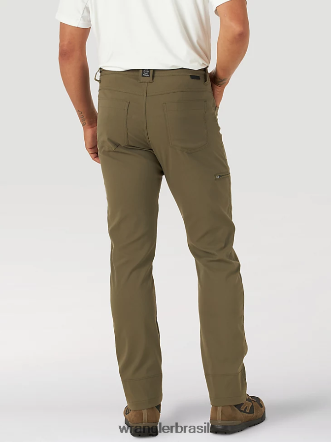 Wrangler calça utilitária sintética atg tartaruga marinha (ns849st) homens roupas 00LN6N630