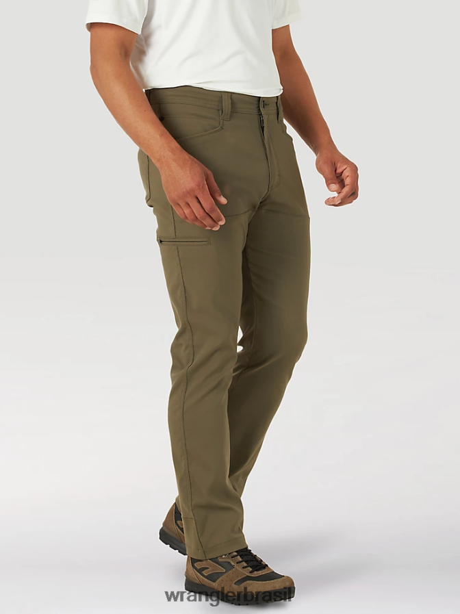 Wrangler calça utilitária sintética atg tartaruga marinha (ns849st) homens roupas 00LN6N630