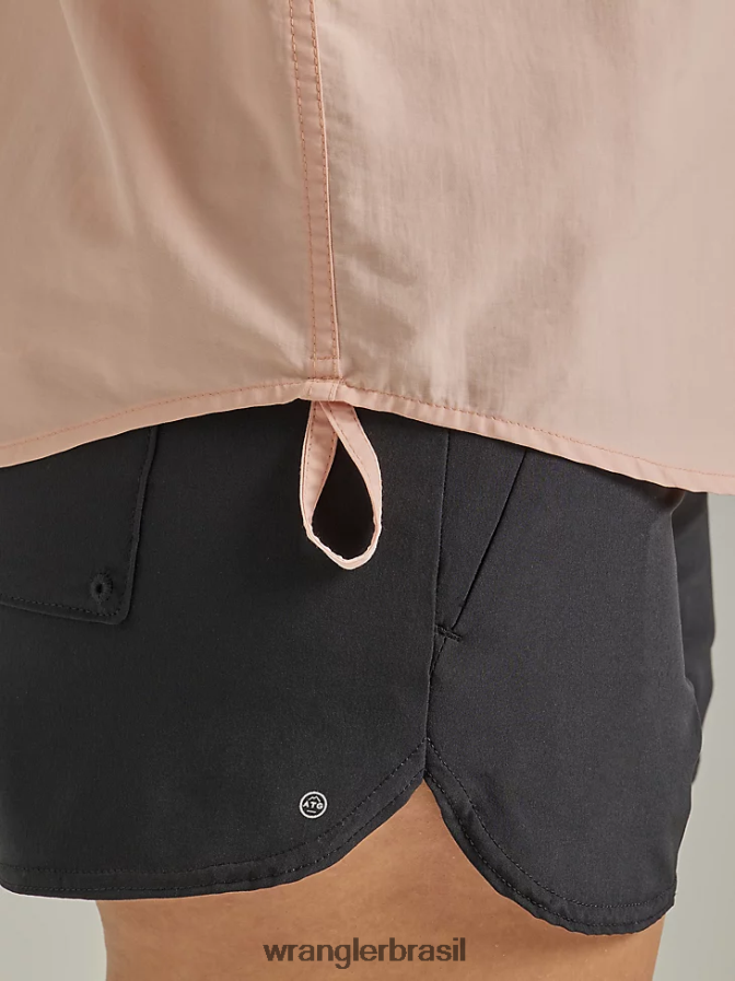 Wrangler camisa atg by angler rosa (112331505) mulheres roupas 00LN6N899