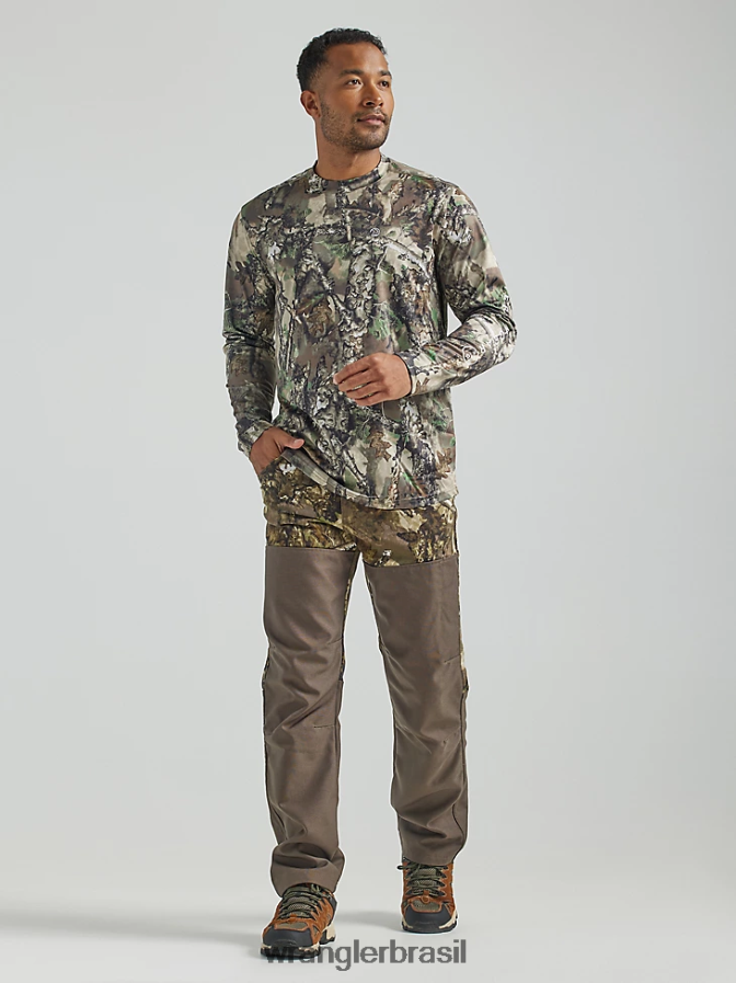 Wrangler camisa atg by brisa riacho cereja (112331239) homens roupas 00LN6N639