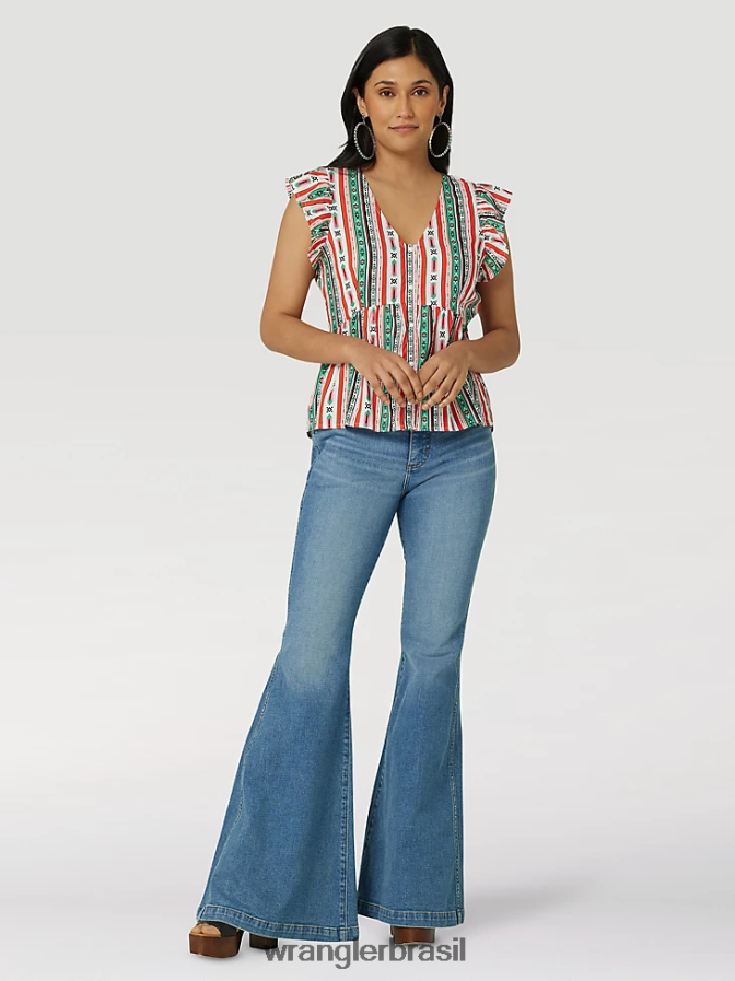 Wrangler camisa atg by trail aveia (112333893) mulheres roupas 00LN6N886