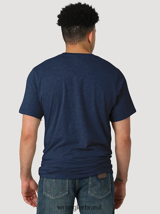 Wrangler camisa lisa de manga comprida com botões george strait preto (mgs269x) homens roupas 00LN6N292