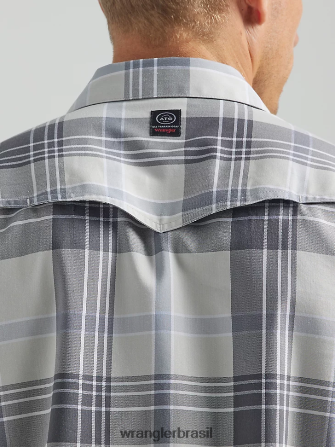 Wrangler camisa ocidental atg Rio Gunnison (112331265) homens roupas 00LN6N452