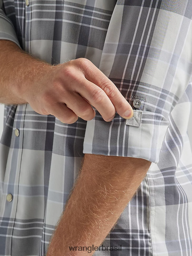 Wrangler camisa ocidental atg Rio Gunnison (112331265) homens roupas 00LN6N452