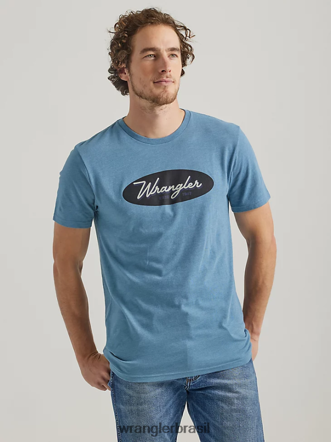 Wrangler camiseta riggs workwear manga longa com bolso Borgonha (3w710bg) homens roupas 00LN6N274