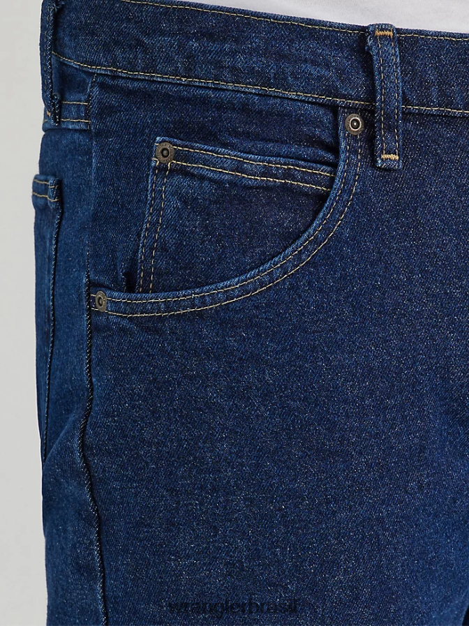 Wrangler cinco estrelas premium denim flex para conforto jeans de ajuste regular meia-noite flexível (96fxvmf) homens roupas 00LN6N140