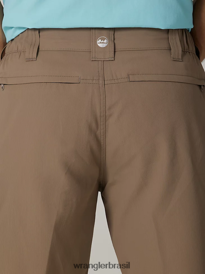 Wrangler cintura elástica de desempenho curto pedra caída (112336135) homens roupas 00LN6N597