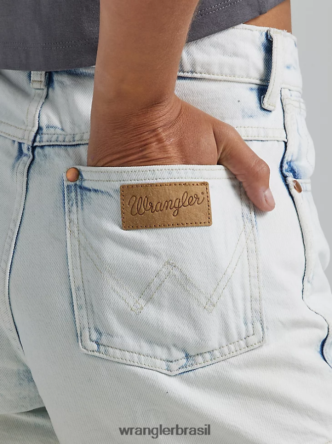 Wrangler curta do festival tempestade (112334572) mulheres roupas 00LN6N829