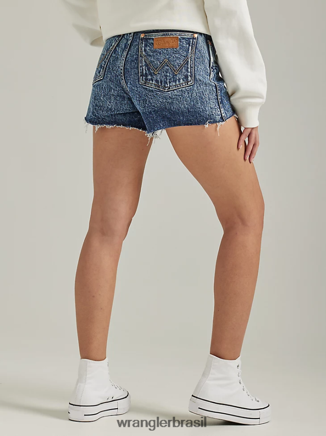 Wrangler curta do festival tornado (112334573) mulheres roupas 00LN6N830