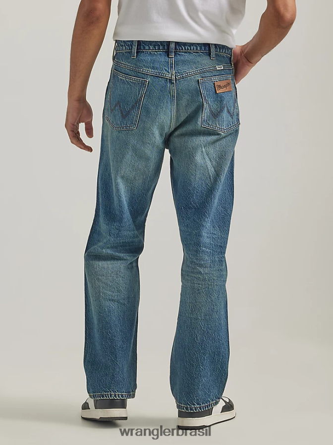Wrangler jeans folgado destruído Odessa (112332242) homens roupas 00LN6N143