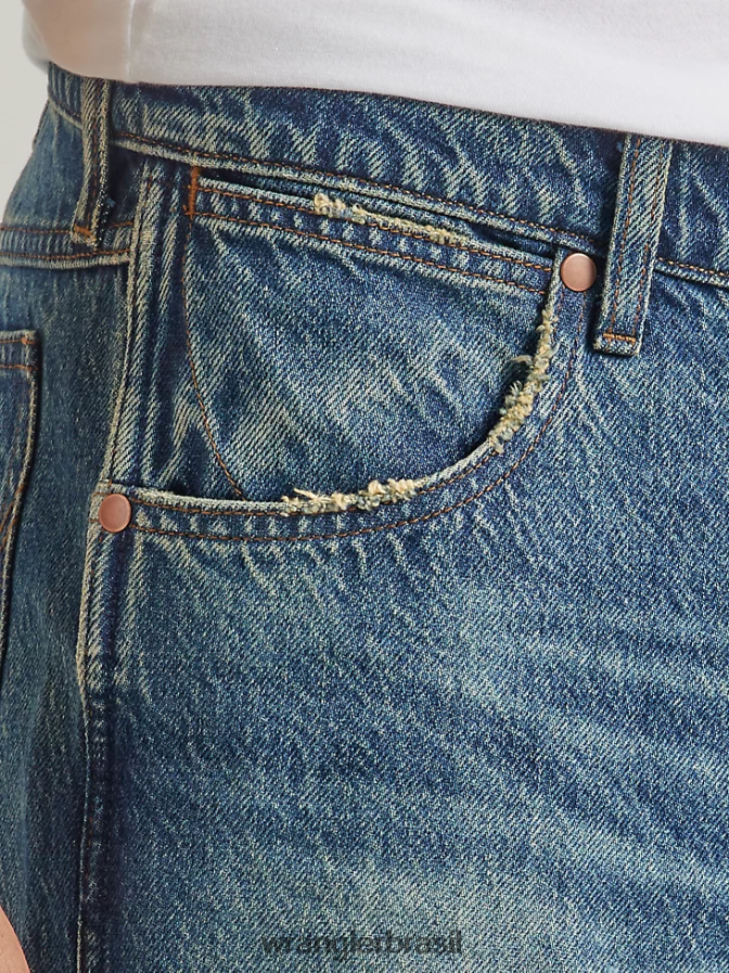 Wrangler jeans folgado destruído Odessa (112332242) homens roupas 00LN6N143