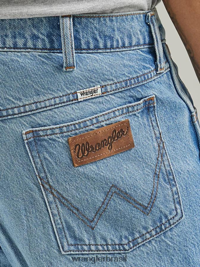 Wrangler jeans folgado destruído planícies (112332241) homens roupas 00LN6N144
